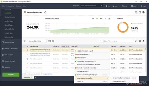 Link-Assistant SEO SpyGlass 6.46.6